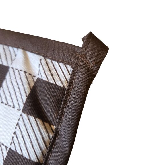 Vintage Mushroom oven Mitt Brown New Old Stock Retro Kitchen Collectible - Picture 10 of 11